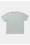 Relax Fit Round Neck Plain Women's Green Short Sleeve T-Shirt - 5