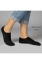 10 Pack Unisex Cotton Black Invisible Sneaker Socks - Women's and Men's Anti-Sweat Anti-Slip Heel - 2