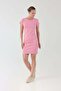 Striped Crew Neck Dress - 2