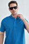 Basic Polo Neck Pique T-Shirt - 7