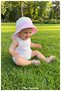 100% Cotton, Covers the Back of the Head, Girls' Fisherman Hat (Ages 1-3) (Size 48-50 cm) - 5