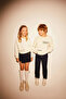 8-14 Years Old Opiration Navy Girl's Suit-Ecru - 3