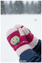 100% Acrylic Baby Gloves with Accessories (1-3 Years Old) - 2