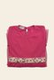Girl's Tulle Dress with Stone Detail on the Waist - 4