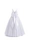 Simple Long Stylish Girl's Dress - 4