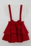 Girl's Gardener Salopet Set with Lace Sleeves and Bow Detail, Ages 6-12, Ecru - 5
