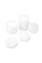 Lint Free Nail Wipes Fibreless Sponges 80 Count - For Acrylics, Wraps, UV Gels Gentle Disposable - 3