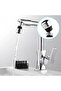 1 Set Aucet Nozzle 360 Degree Rotation Filter Extension Tube Shower Water Saving Tap Head Nozzle ... - 4