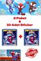 Panini Sticker Spidey and His Amazing Friends - 2 Packs & 10 Stickers