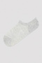 Basic Mesh 3-Piece Booties Socks - 2