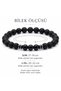 Onyx and Hematite Natural Stone Bracelet |   Real Natural Stone Unisex Women's Men's Handmade Minimal Daily Bracelet - 3