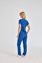 Cobalt Blue Dr. Greys Doctor Nurse Medical Scrubs Suit Terikoton Fabric - 5