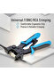TL-H510B 0.5-6MM2 PROFESSIONAL COMPRESSION CRIMPING TOOLS For Crimping F,BNC,RCA,RG 59, RG6 F Typ... - 3