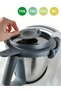 GRAY Splash Guard for Thermomix TM6/TM5/TM31 & MonsieurCuisine MCsmart/MCtrend/MCConnect | Food Proc - 8