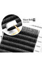 MIX M U 5DW XIUSUZAKI L/ LU/M U-Shaped YY 3D 4D 5D Eyelash Extensions U 2D YY Lashes Extension Mink - 5
