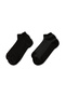 Set of 2 Cotton Blended Lycra Flexible Plain Sports Socks - 2