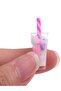 5Pcs 1:12 Dollhouse Miniature Cream Drinks Bottles Model Dolls Kitchen Food Water Cup Dollhouse A... - 7