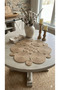 Roundy 80cm Round Wicker Jute Living Room Kitchen Table Cloth / Runner / Ranir - 6