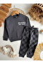 New Heights Yaz Printed Kids Set – Crew Neck Sweatshirt & Jogger Bottom - 2