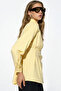 Women's Waist-Fitted Poplin Shirt 1504 - Yellow - 2