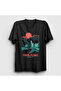 Unisex Black Welcome to Twin Peaks T-Shirt 494021Tt