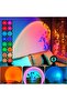 ضوء غروب الشمس الأسود LED مع جهاز تحكم عن بعد، ضوء ليلي 16 لونًا، ضوء شمس RGB - 5