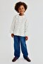 Desenli Muslin Bluz - 3