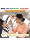 Educational Sensory Toy,Silicone Pull String Crab,for Toddlers 6-18 Months,Fine Motor Skills Development,Travel Activity,Birthday Gift - 5
