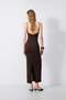 Maxi Dress with Square Collar Accessories - 4