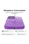 iPhone 16 Pro Silicone Case, with microfiber, thin, protective, raised edges, light purple - 2