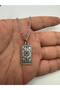 The World Tarot Card Figured Necklace – Zamak Plated Unisex Spiritual Accessory with 60 cm Chain - 2