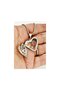 Heart-shaped necklace with photo and openable lid. - 5