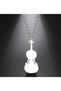 Violin Violin Stainless Steel Necklace - 4