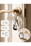 Guitar Keychain Black