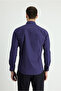 Long Sleeve Slim Fit Slim Fit Printed Cotton Shirt - 2