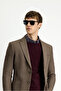 Slim Fit Dobby Wool Classic Jacket - 4
