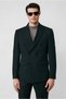 6 Drop Regular Fit Standard Cut Transitional Double-Breasted Jacket