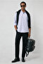Long Sleeve Slim Fit Button Collar Cotton Easy Ironing 4 Seasons Oxford Shirt - 3