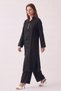 Chinese Buttoned Suit Y0157 - Black - 3