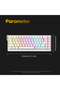 لوحة مفاتيح ميكانيكية NACODEX NK68 V2، 68 مفتاحًا، أغطية مفاتيح ثنائية اللغة (عربي/إنجليزي)، 17 وضعًا للإضاءة الخلفية RGB، سلكية USB-C، تصميم مدمج بنسبة 65% - 4