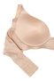 Women's Skin Color Supportless Bra with Accessory Detail - 2