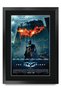 Alayra Framed The Dark Knight Batman A3 Framed Signed Printed Autographs Picture Print Photo Display Gift For Film Fans