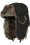 Kostan Aksesuar Pilot Hat with Fur Detail