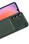 Gldisptm New Galaxy A57 5g Auto Focus Carbon Cover - (02942) Dark Green - 2