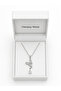 Butterfly Figured Women's Necklace 316L Stainless Steel Stone Gift - 3