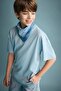 100% Cotton Oversized Crew Neck Short Sleeve T-Shirt for Boys G6486A826Sm - 3