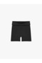 High Waist Elastic Waist Basic Short Leggings - 4