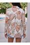 Women's Floral Patterned Stylish Shirt - 2