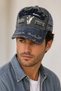 Unisex Vintage Vintage Hat Black Rebel Embroidered Adjustable Buckle Detailed Daily Use Cap - 3