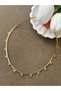 Stella Shine Necklace – Gold Tone Elegant Choker with Sparkling Stone Detail - 4